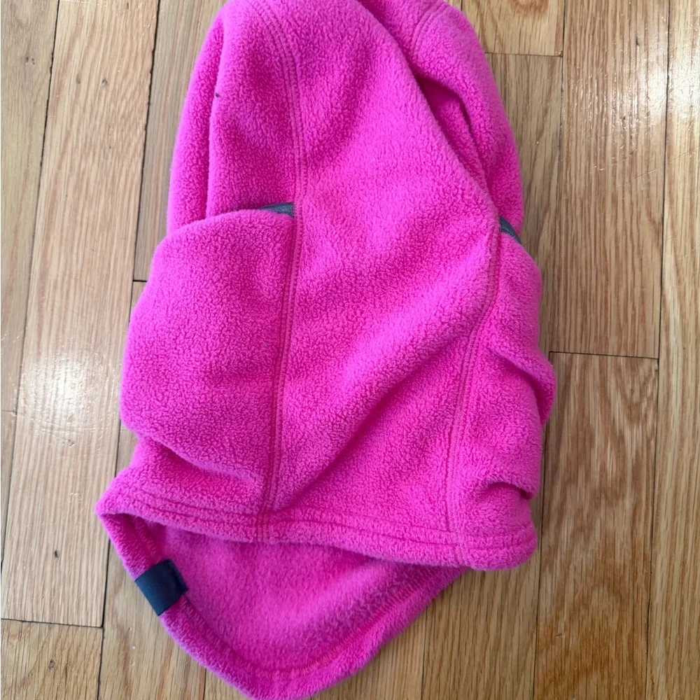 Cozy Pink Fleece Kids Balaclava